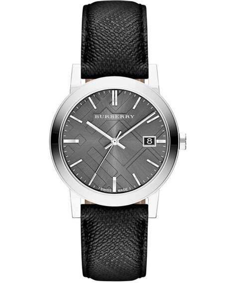 burberry bu9030|Burberry Watch, Men's Swiss Beat Check Fabric Strap 38mm .